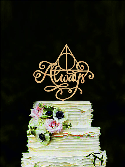 Harry Potter themed cake toppers - My Artistry World