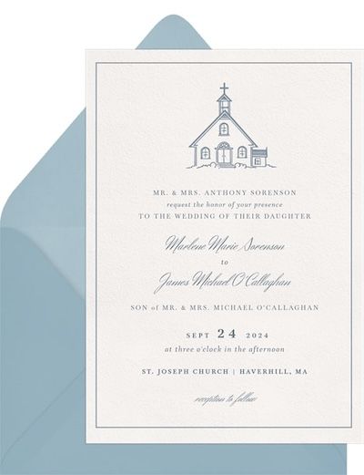 Simple Church Invitation